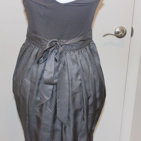 NWT Walter Baker Grey Checks Jacquard Mini Dress Women Size 4 - Picture 9 of 15